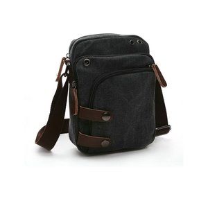 M.G. Canvas Shoulder Messenger Bag mu8681. DG
